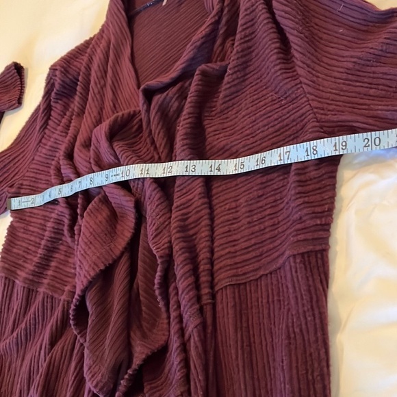 H by Bordeaux Waterfall cardigan Sweater - Picture 7 of 7